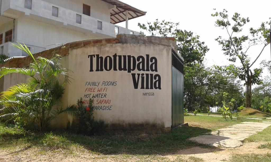 Thotupola Villa - Мирисса Экстерьер фото